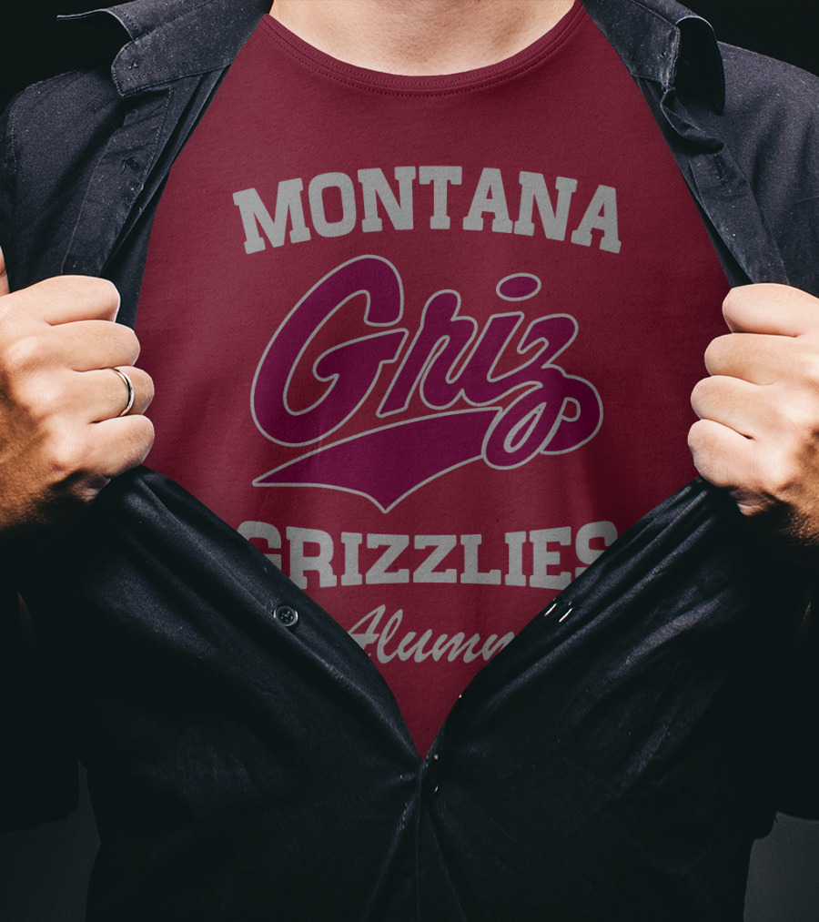 Montana Griz Grizzlies Alumni T-Shirt