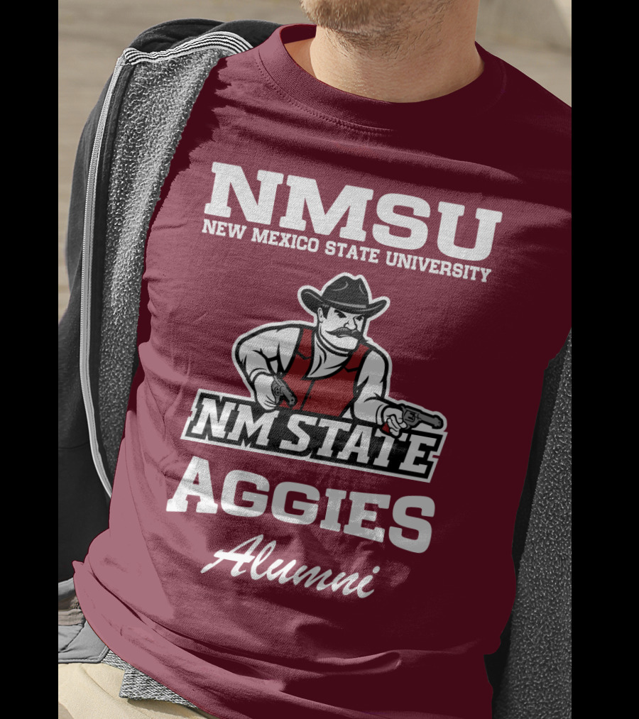 NMSU New Mexico State University NM State Aggies Alumni T-Shirt