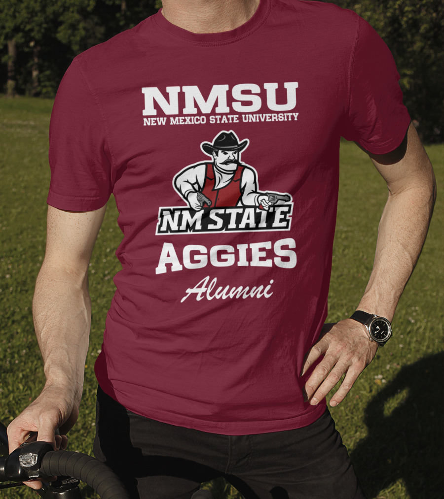 NMSU New Mexico State University NM State Aggies Alumni T-Shirt