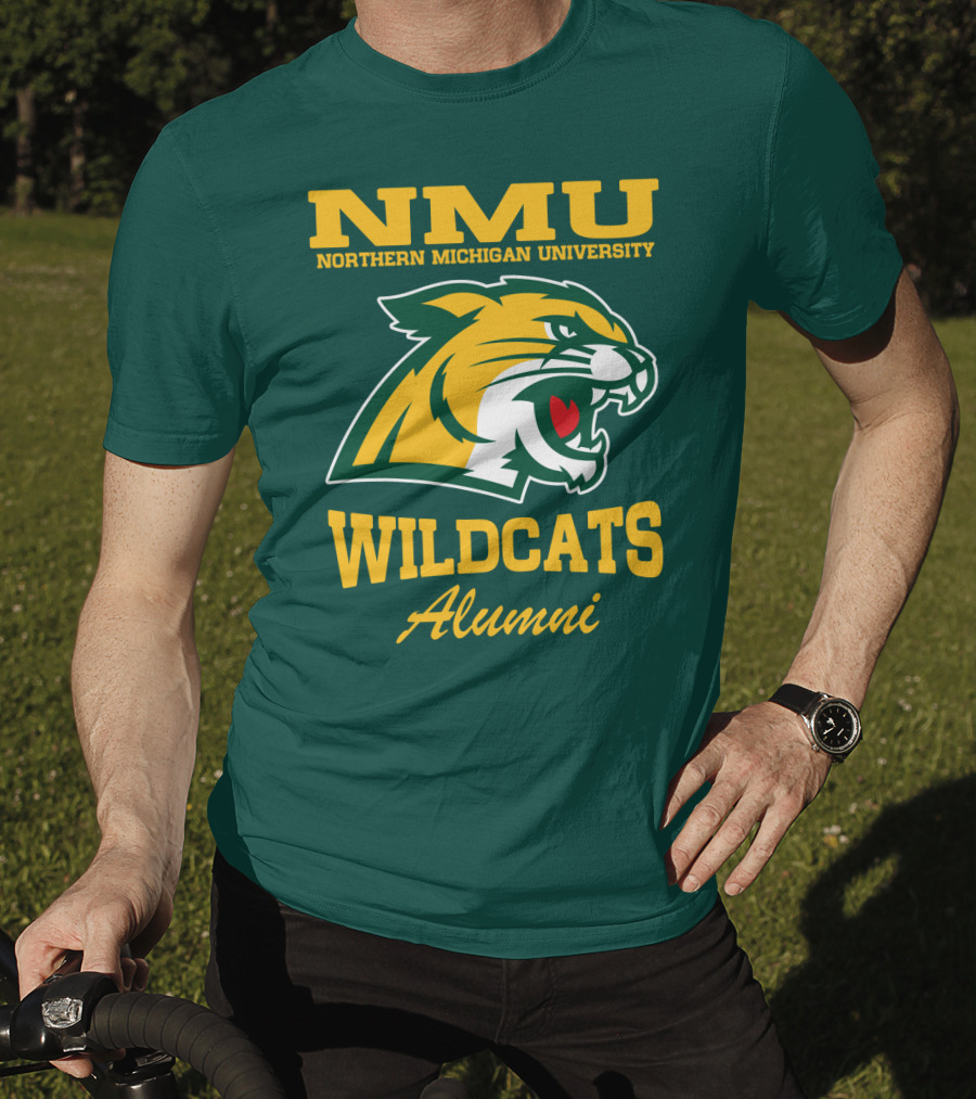 NMU Northern Michigan University Wildcats Alumni T-Shirt