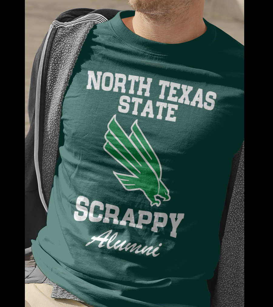 North Texas State Scrappy Alumni T-Shirt