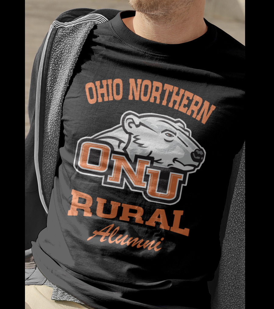 Ohio Northern ONU Rural Alumni Polar Bear T-Shirt