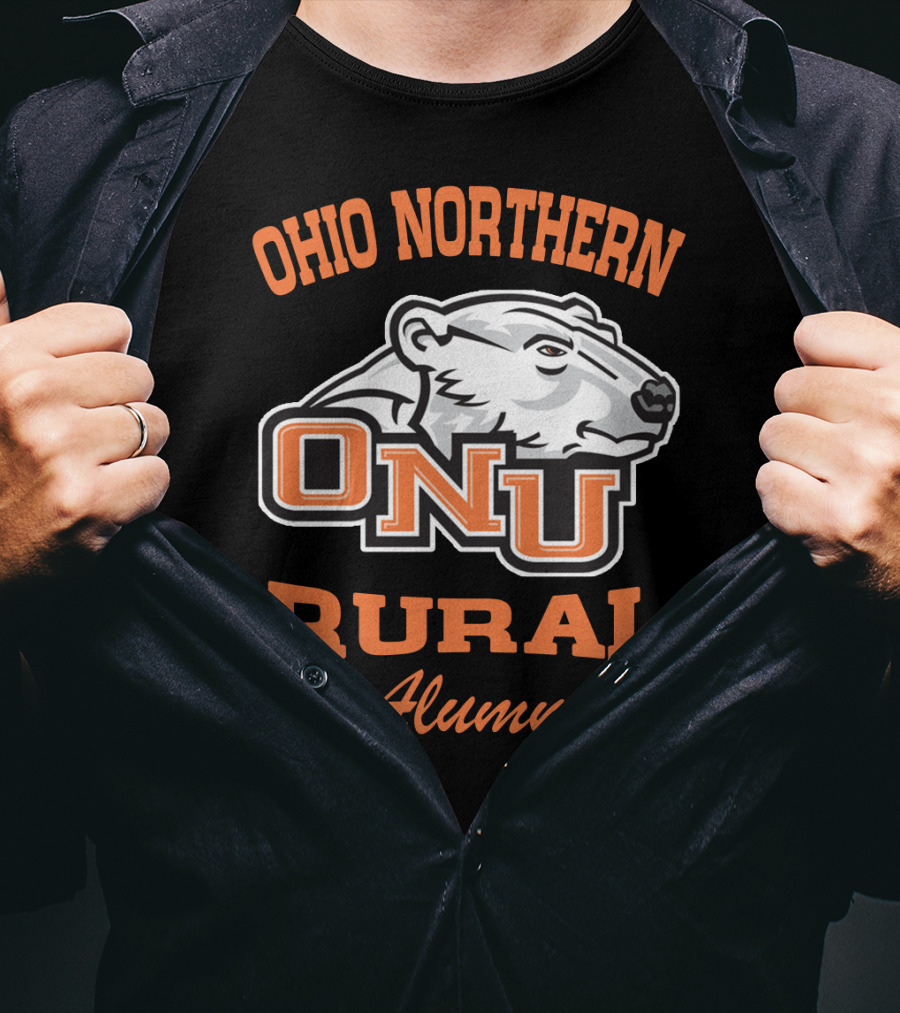 Ohio Northern ONU Rural Alumni Polar Bear T-Shirt