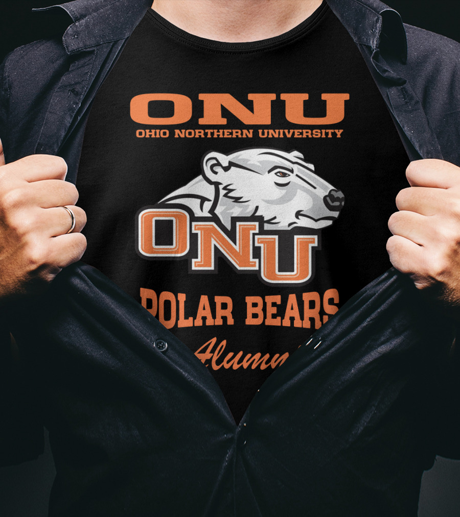 ONU Ohio Northern University Polar Bears Alumni T-Shirt