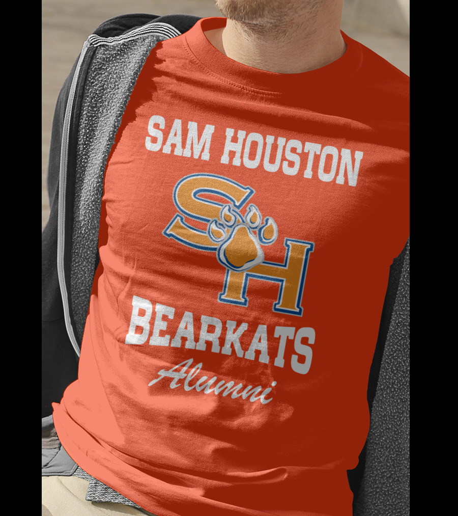 Sam Houston Bearkats Alumni SH Paw T-Shirt