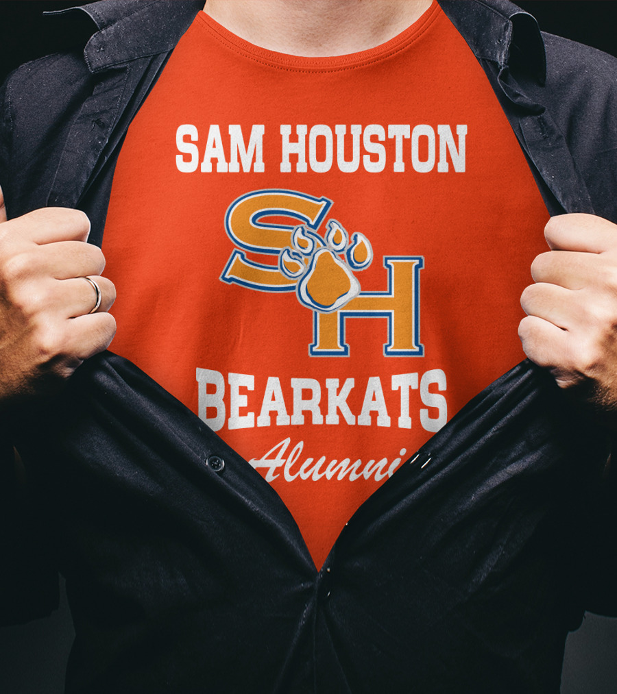 Sam Houston Bearkats Alumni SH Paw T-Shirt