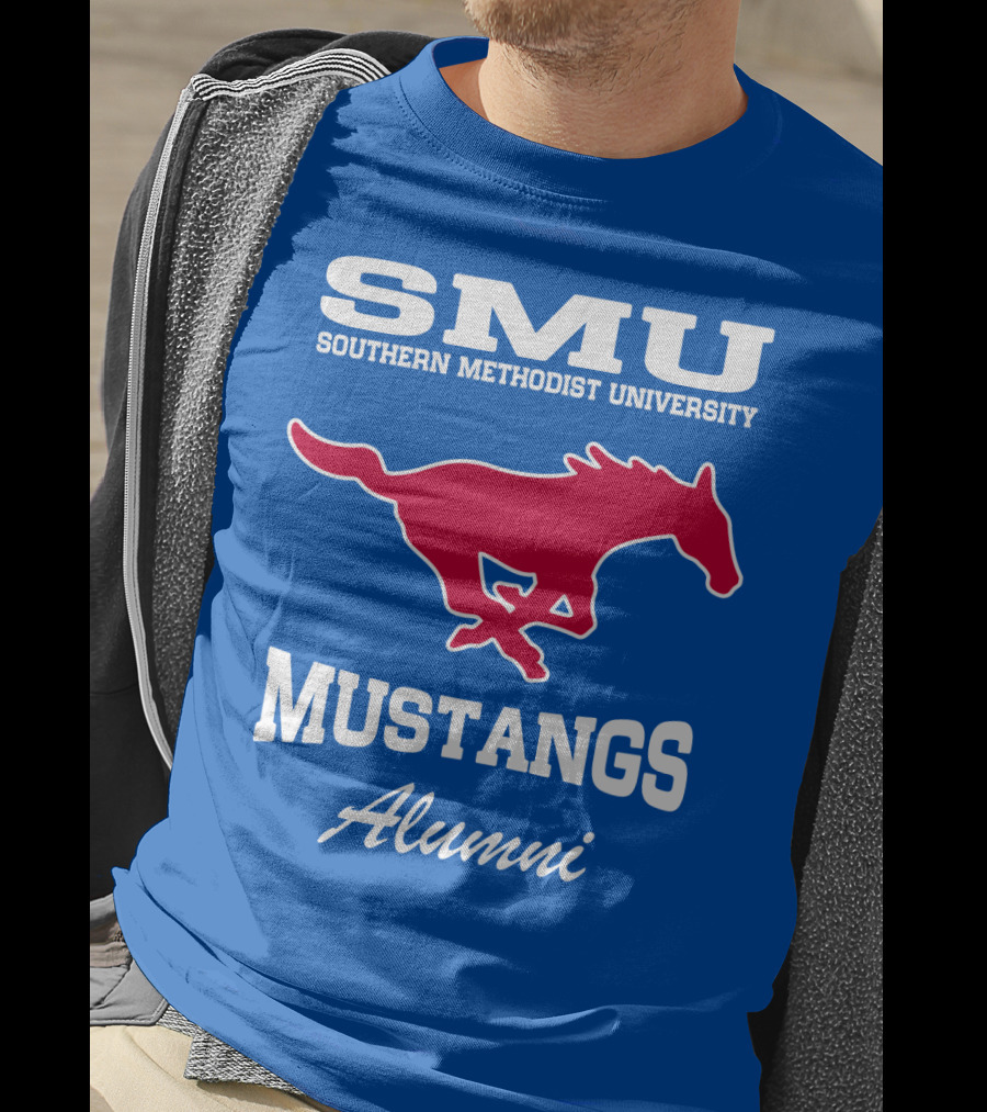 SMU Southern Methodist University Mustangs Alumni T-Shirt