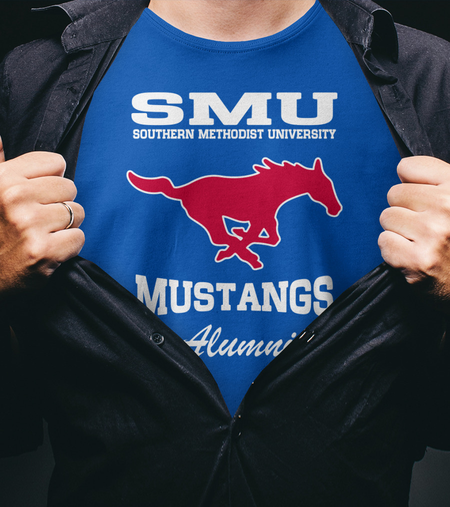 SMU Southern Methodist University Mustangs Alumni T-Shirt