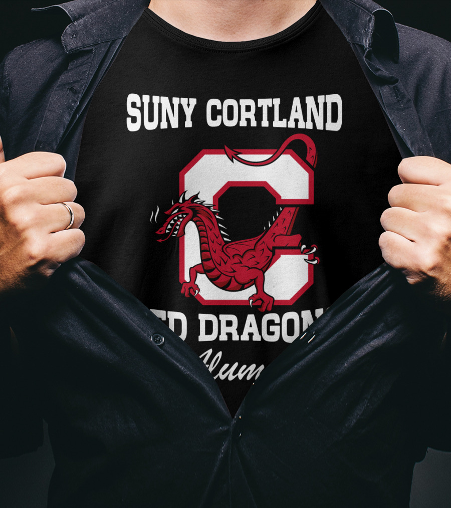 SUNY Cortland Red Dragons Alumni T-Shirt