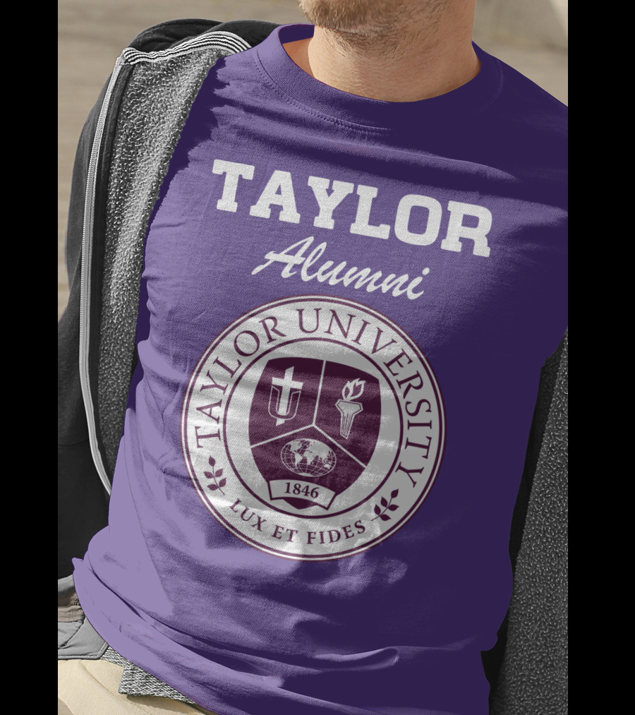 Taylor University Alumni Lux Et Fides 1846 T-Shirt