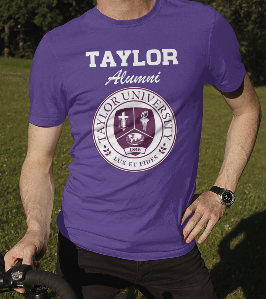 Taylor University Alumni Lux Et Fides 1846 T-Shirt