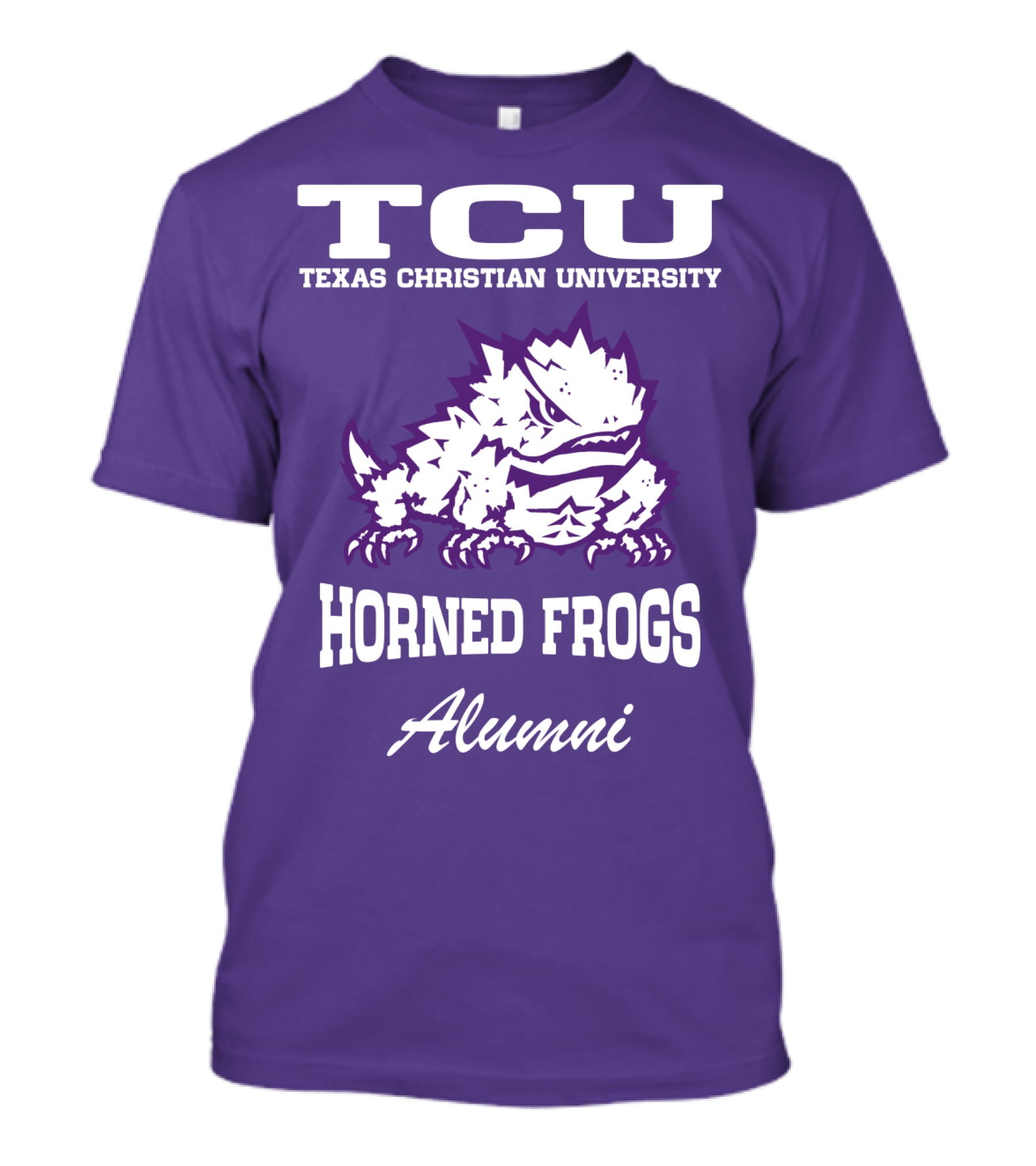 TCU Texas Christian University Horned Frogs Alumni T-Shirt