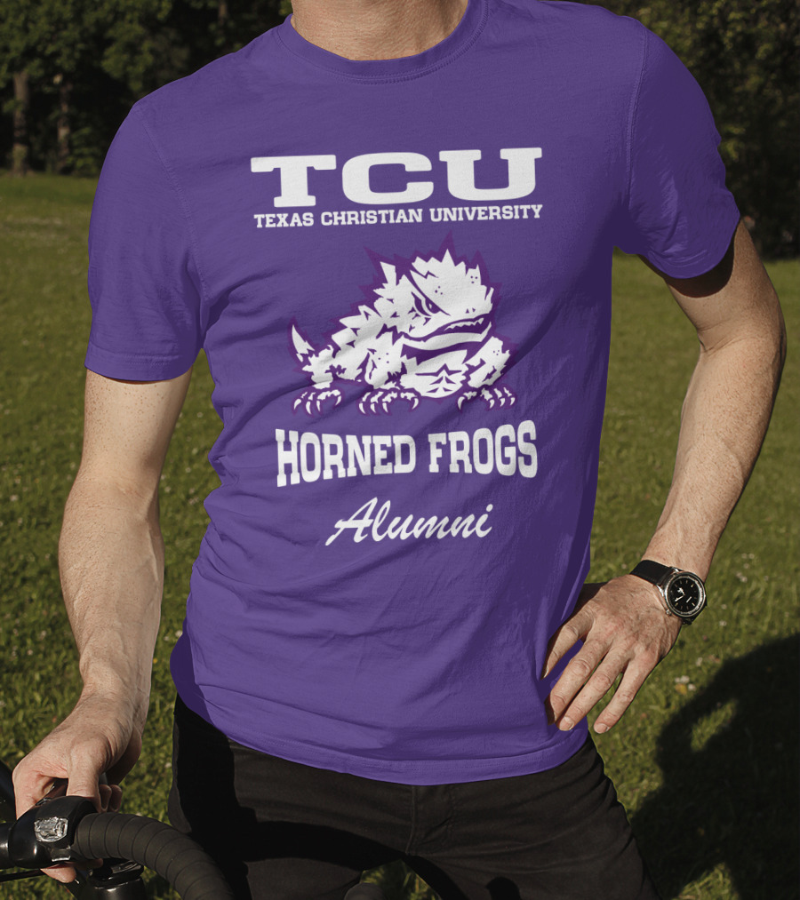 TCU Texas Christian University Horned Frogs Alumni T-Shirt