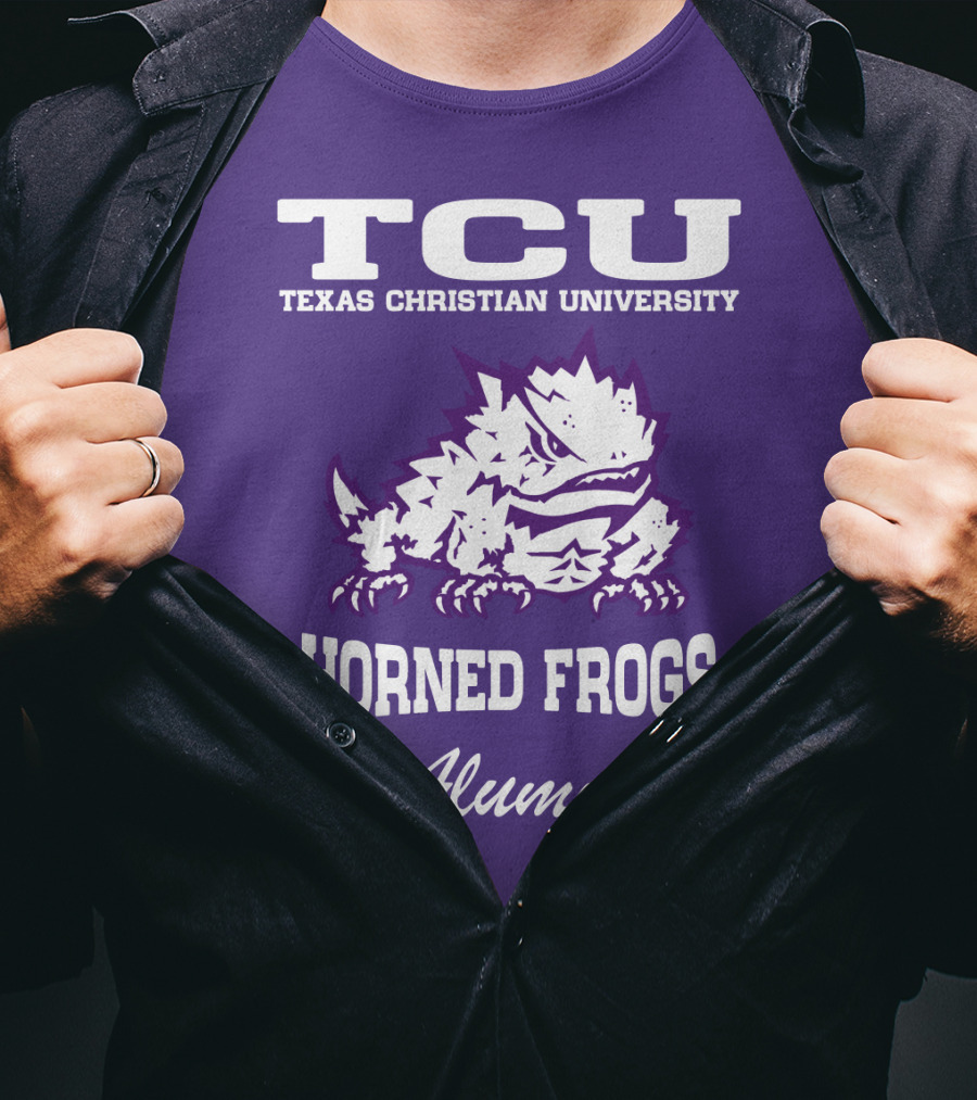 TCU Texas Christian University Horned Frogs Alumni T-Shirt