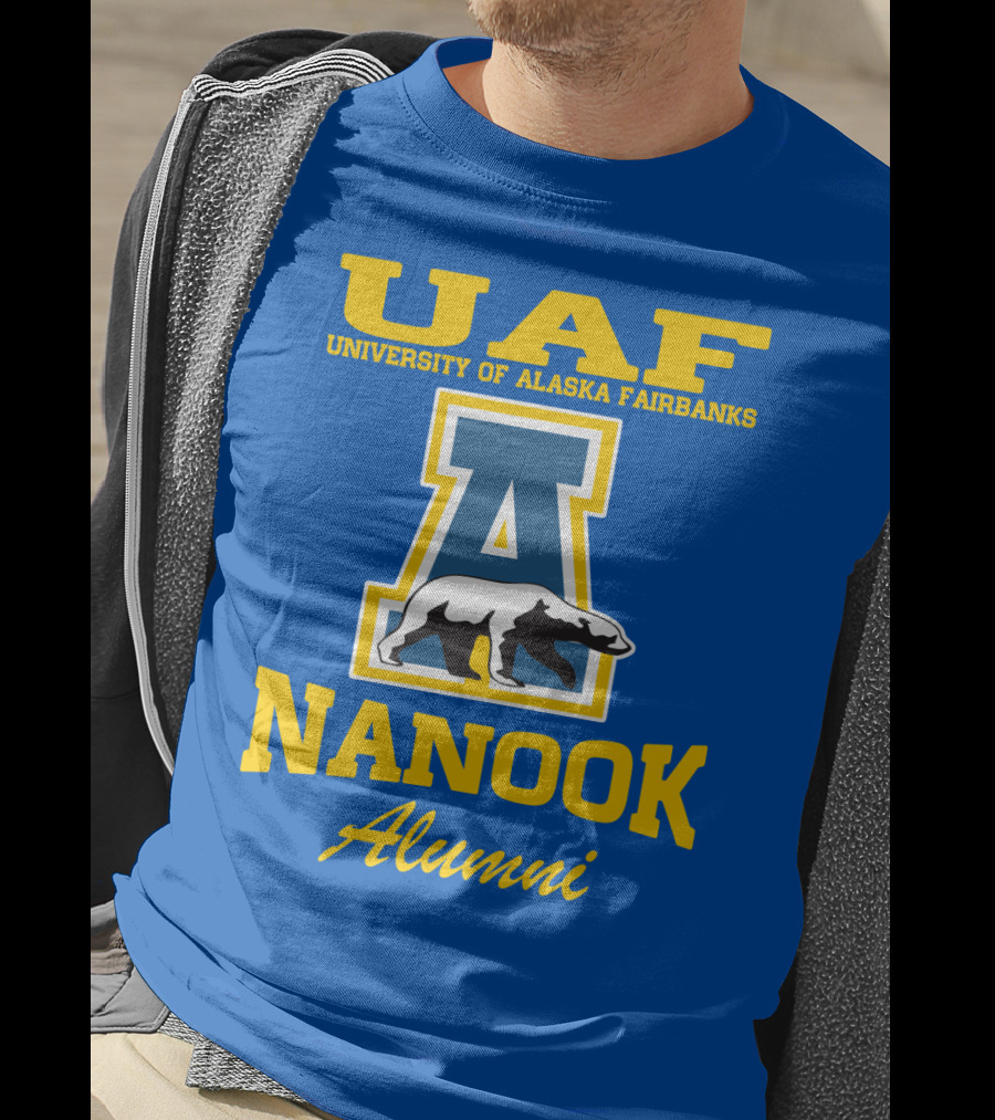 UAF University Of Alaska Fairbanks Nanook Alumni T-Shirt