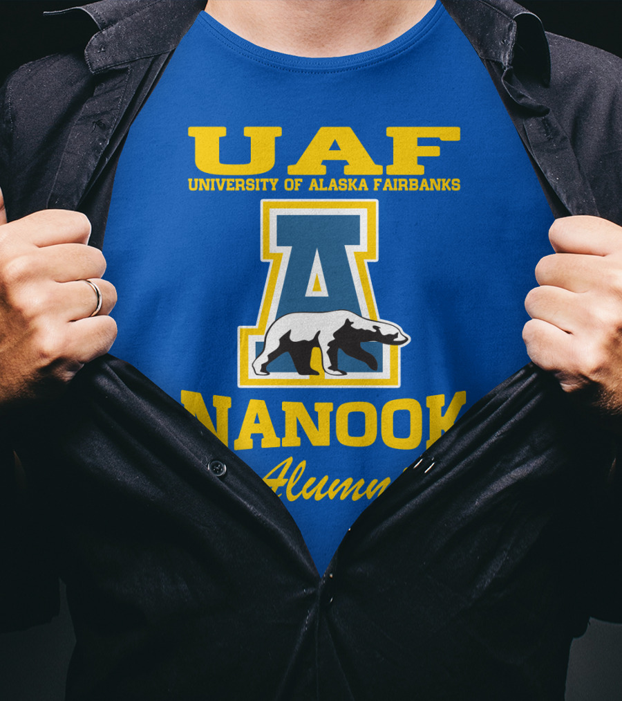 UAF University Of Alaska Fairbanks Nanook Alumni T-Shirt