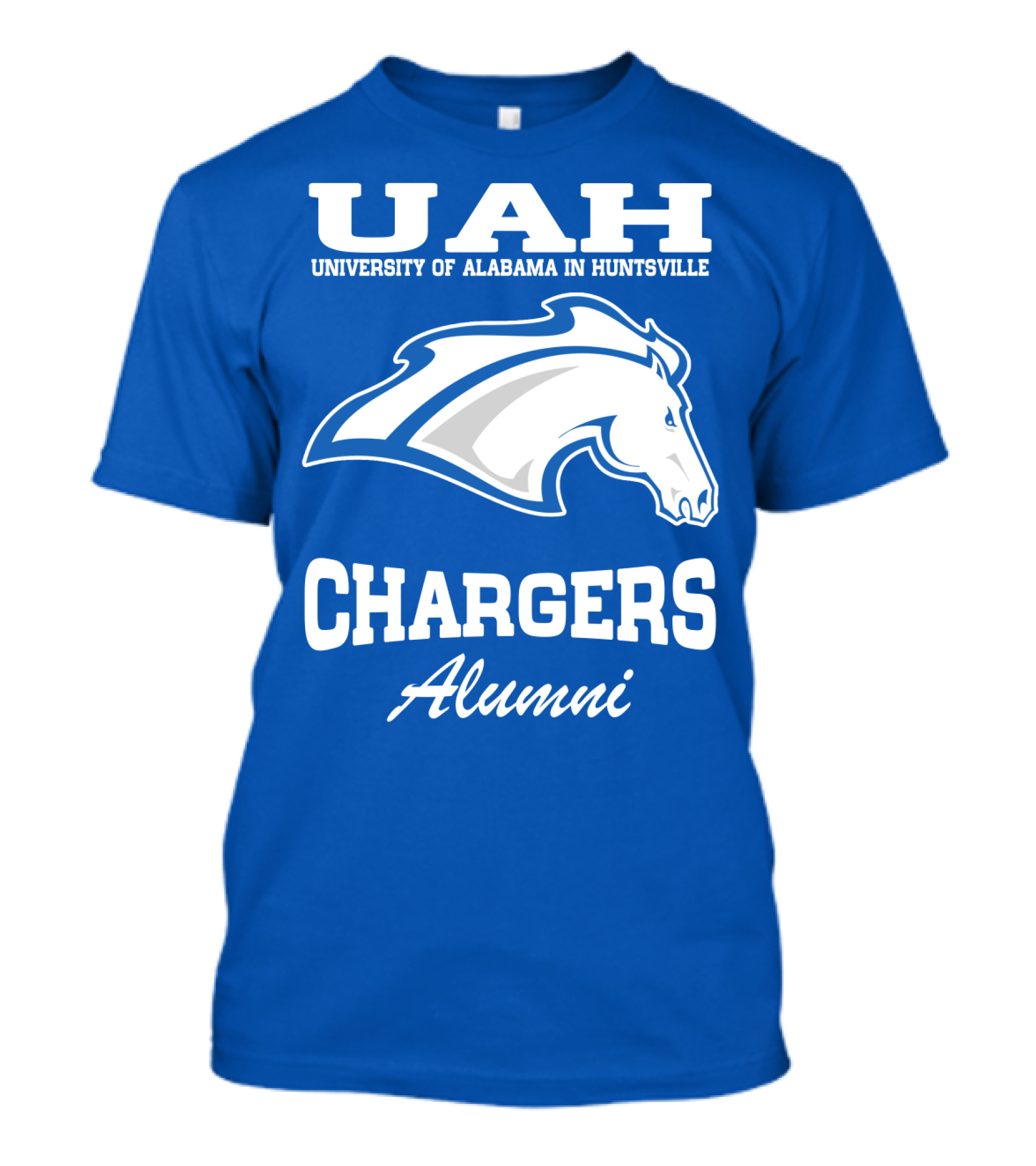 UAH University Of Alabama In Huntsville Chargers Alumni T-Shirt