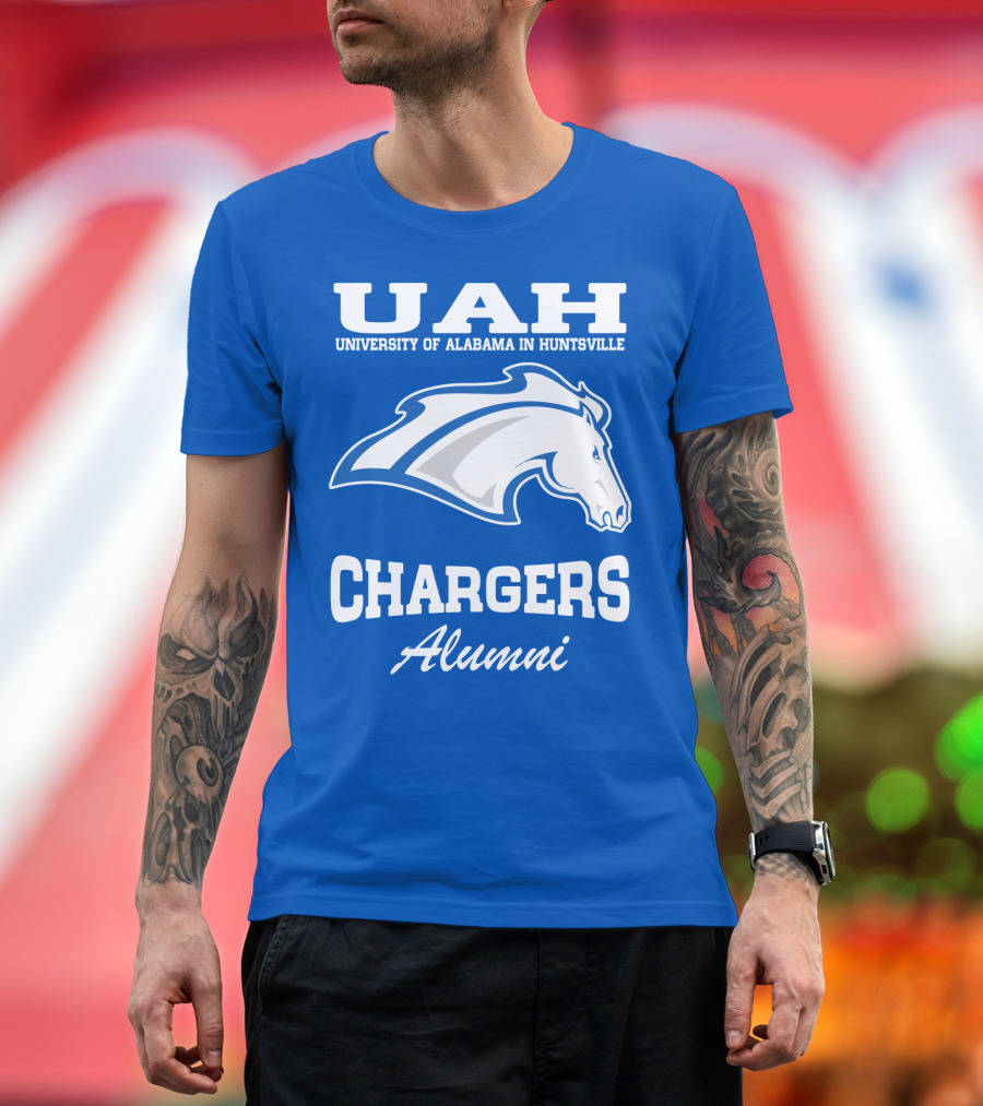UAH University of Alabama in Huntsville Chargers Alumni T-Shirt