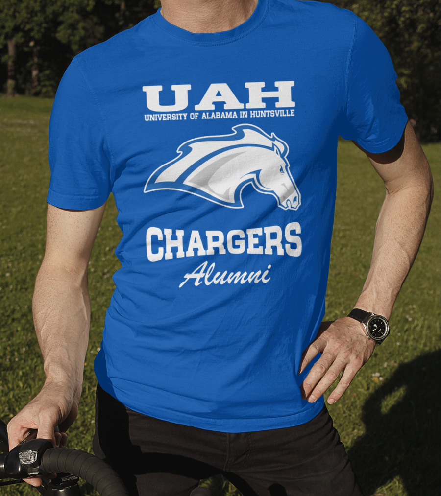 UAH University Of Alabama In Huntsville Chargers Alumni T-Shirt