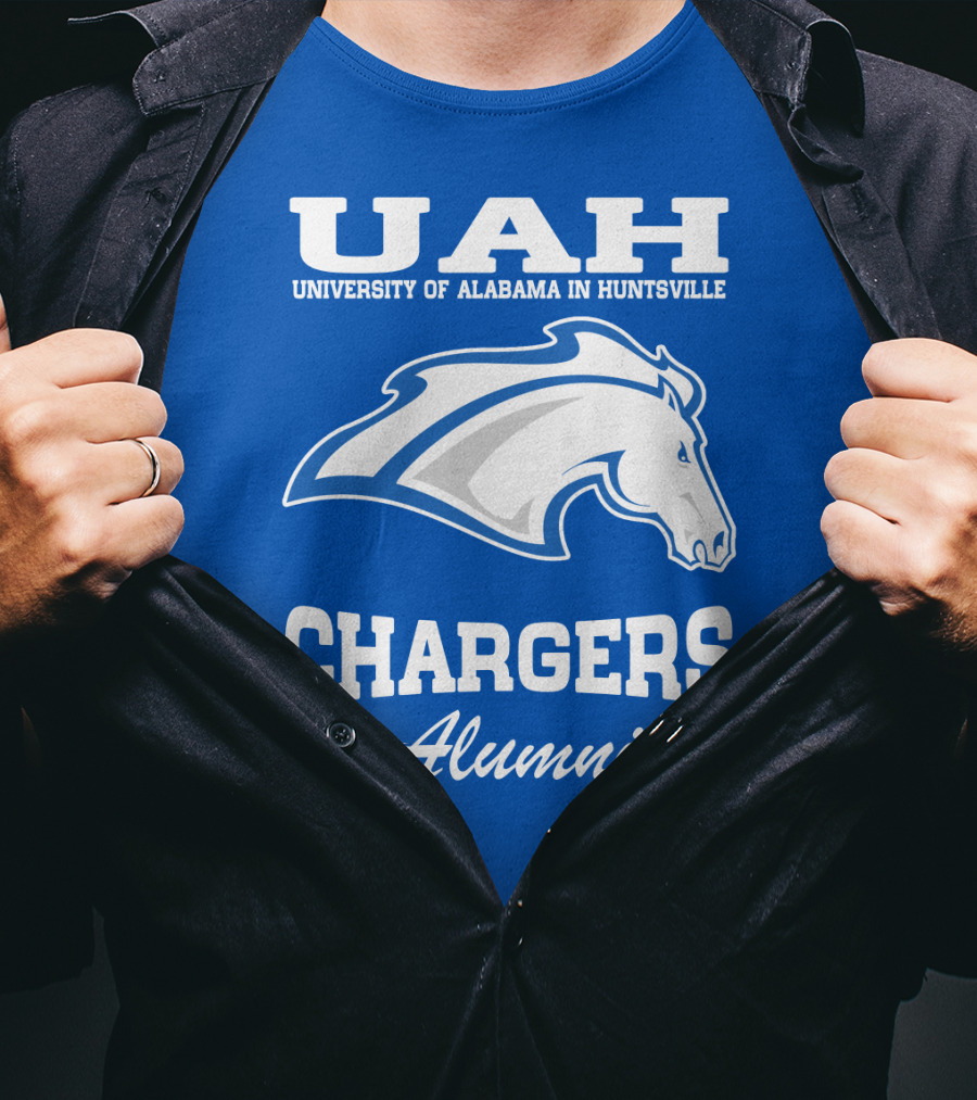 UAH University Of Alabama In Huntsville Chargers Alumni T-Shirt