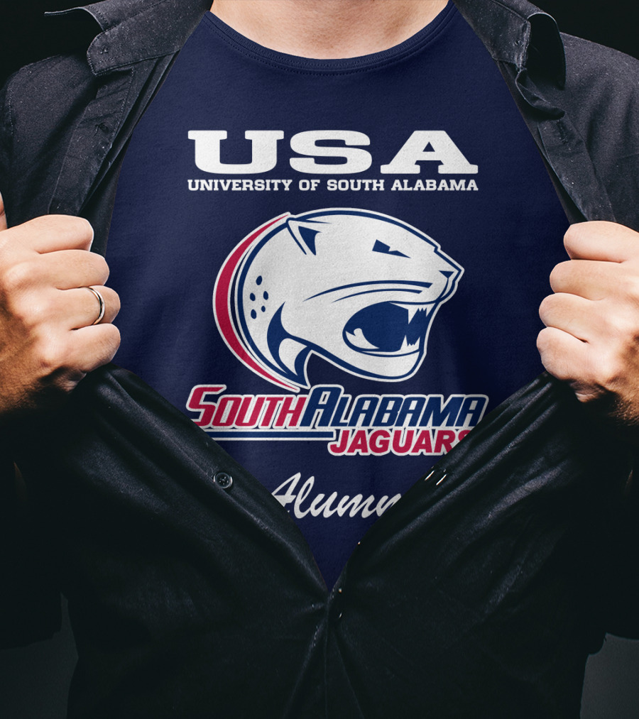 USA University Of South Alabama South Alabama Jaguars Alumni T-Shirt