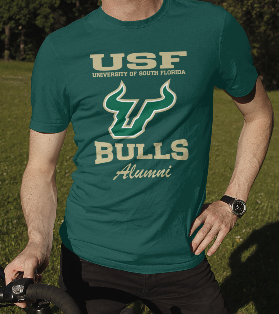 USF University Of South Florida Bulls Alumni T-Shirt