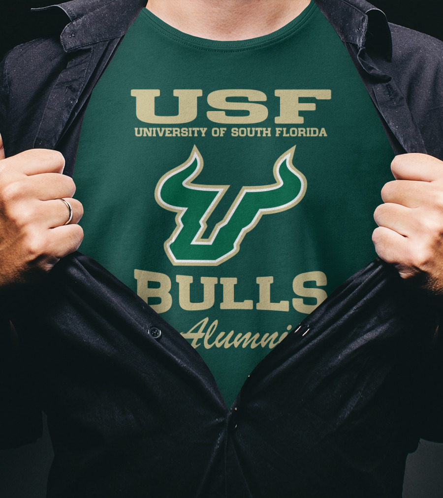 USF University Of South Florida Bulls Alumni T-Shirt