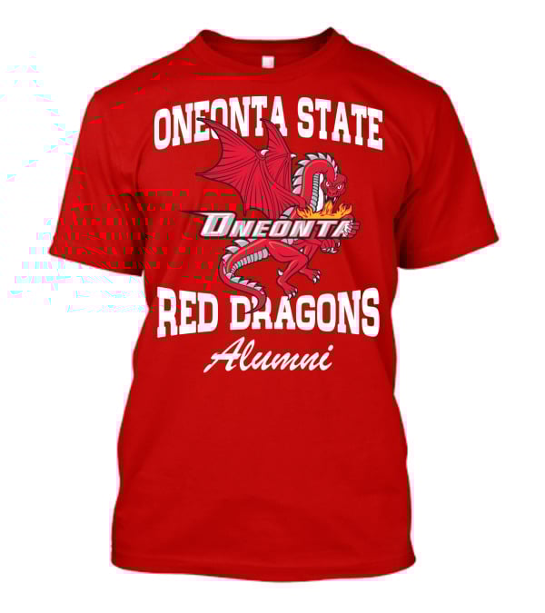Oneonta State Red Dragons Alumni T-Shirt