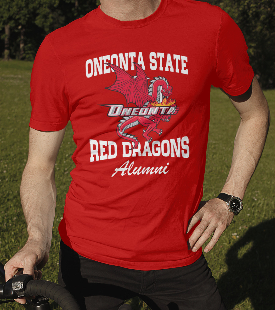 Oneonta State Red Dragons Alumni T-Shirt