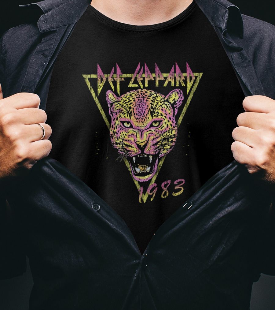 Def Leppard 1983 Def3 T-Shirt