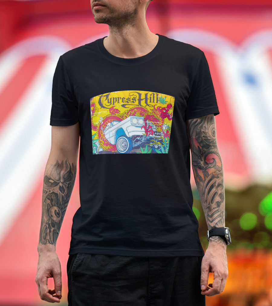 Cypress Hill Lowrider 420 Dragon Hill5 T-Shirt