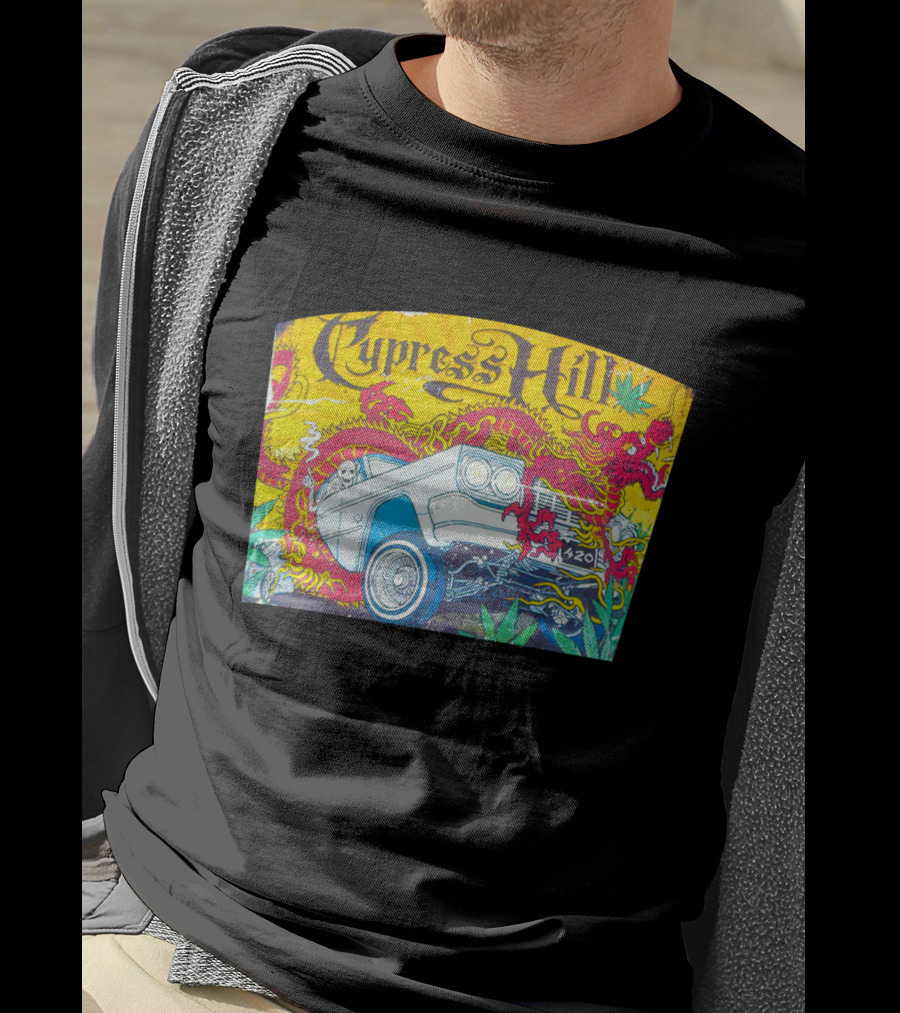 Cypress Hill Lowrider 420 Dragon Hill5 T-Shirt
