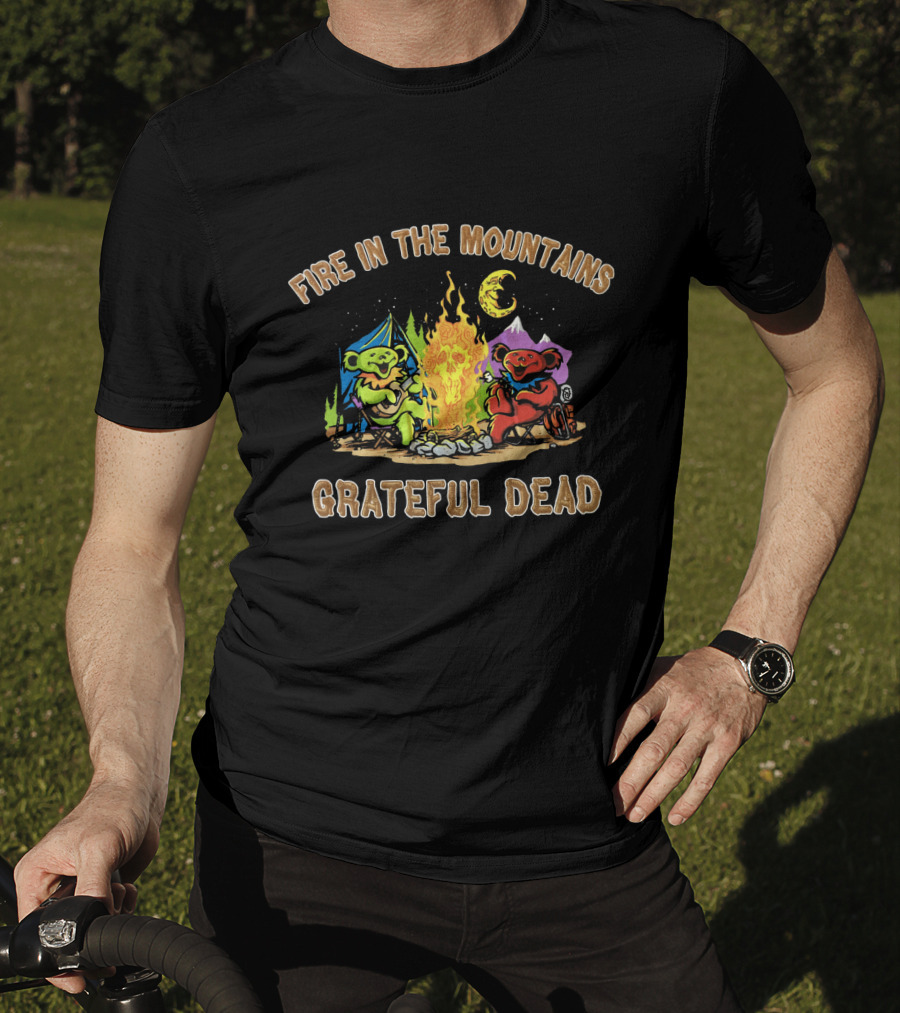 Fire In The Mountains Grateful Dead T-Shirt