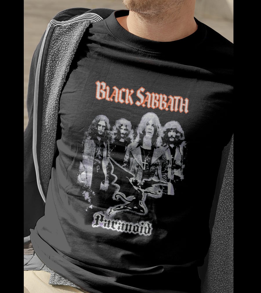 Black Sabbath Paranoid Black T-Shirt