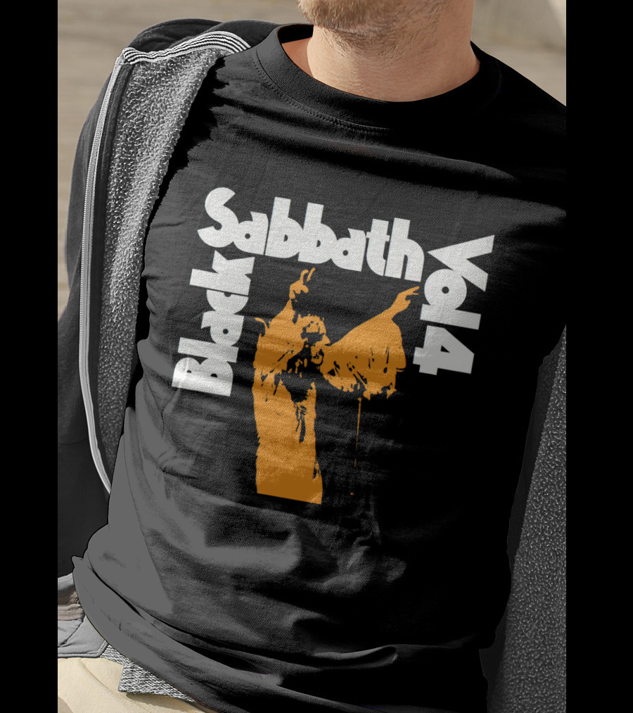 Black Sabbath Vol 4 Black T-Shirt