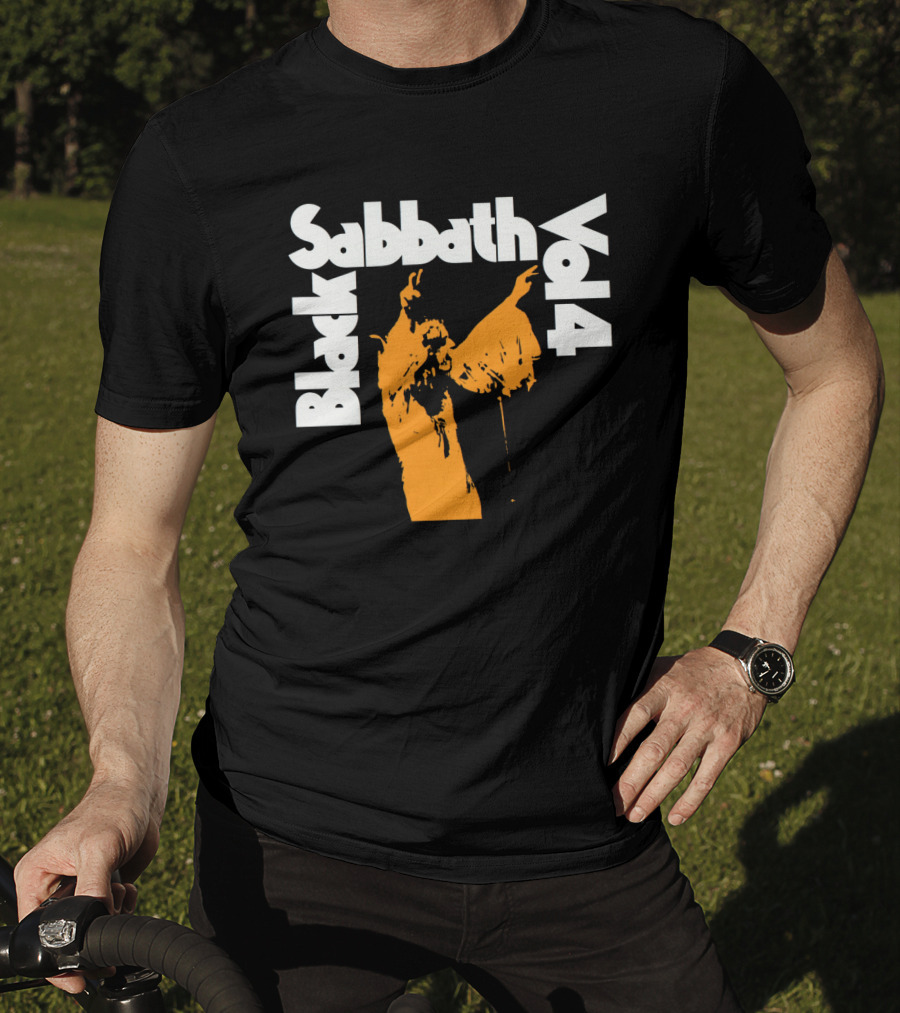 Black Sabbath Vol 4 Black T-Shirt