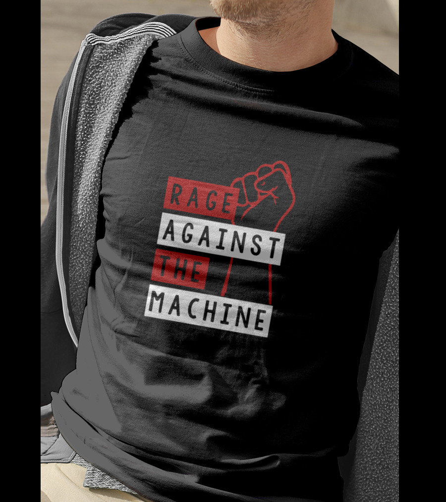Rage Against The Machine Fist Symbol Power Protest T-Shirt