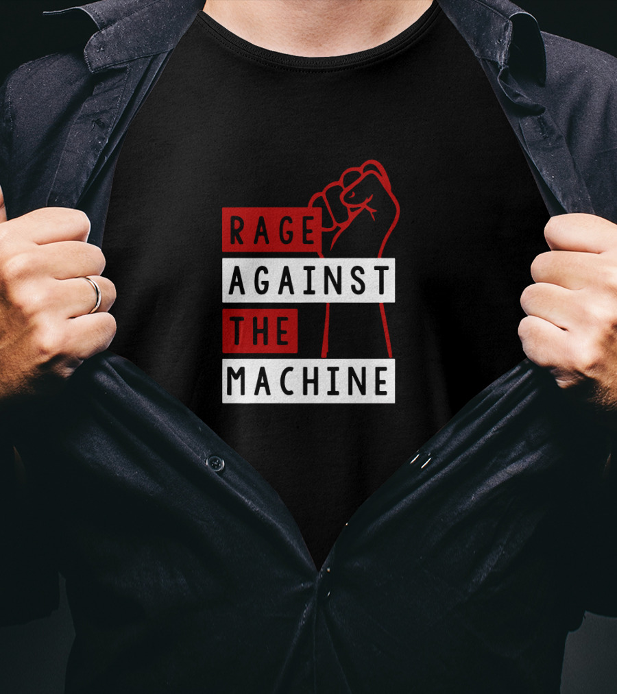 Rage Against The Machine Fist Symbol Power Protest T-Shirt
