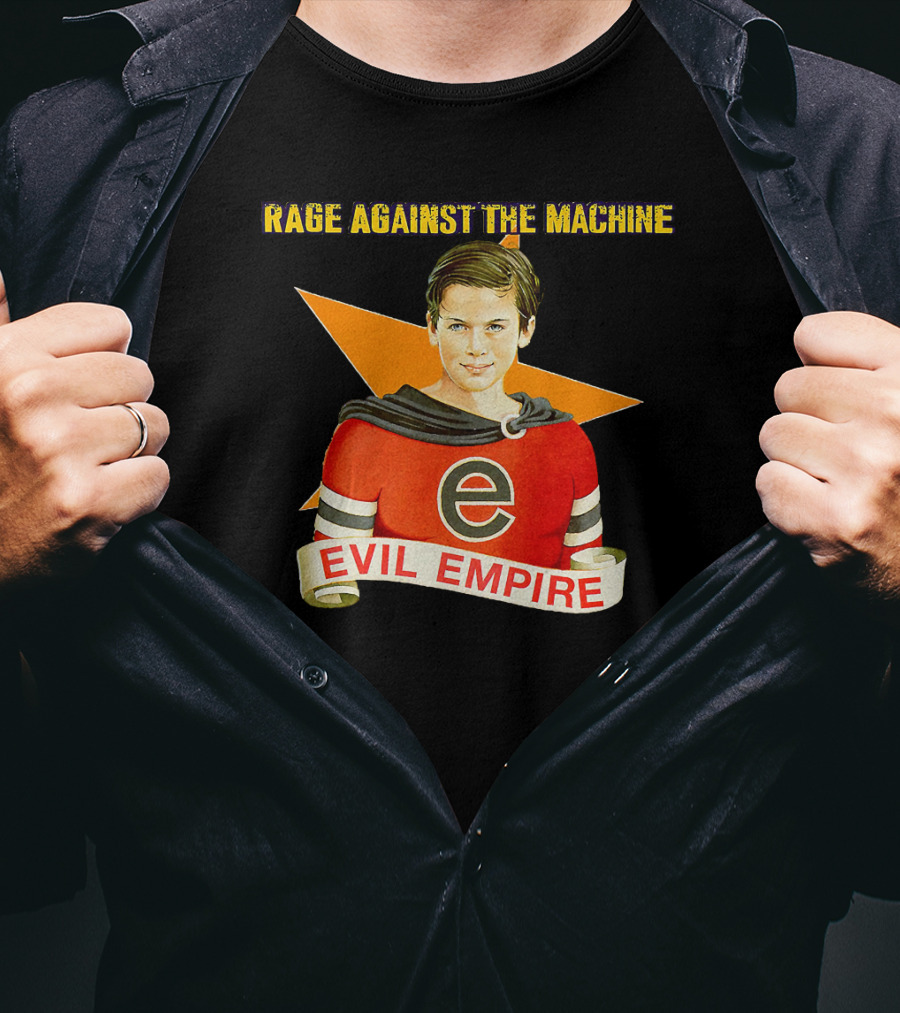 Rage Against The Machine Evil Empire Album Cover T-Shirt