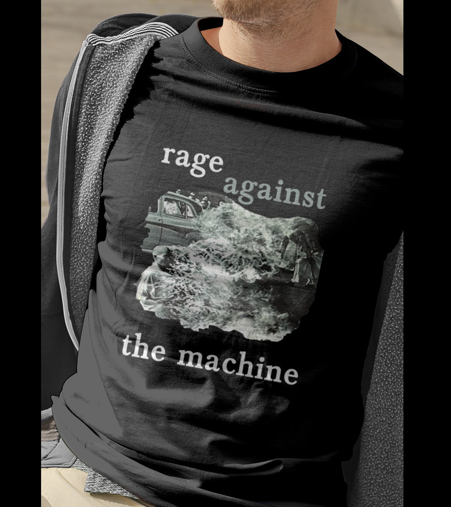 Rage Against The Machine Monochrome Protest T-Shirt