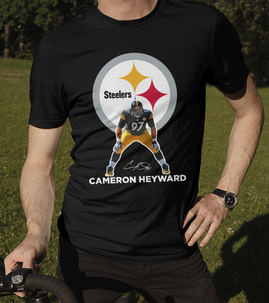 Cameron Heyward Pittsburgh Steelers 97 Nfl Player Signature T-Shirt