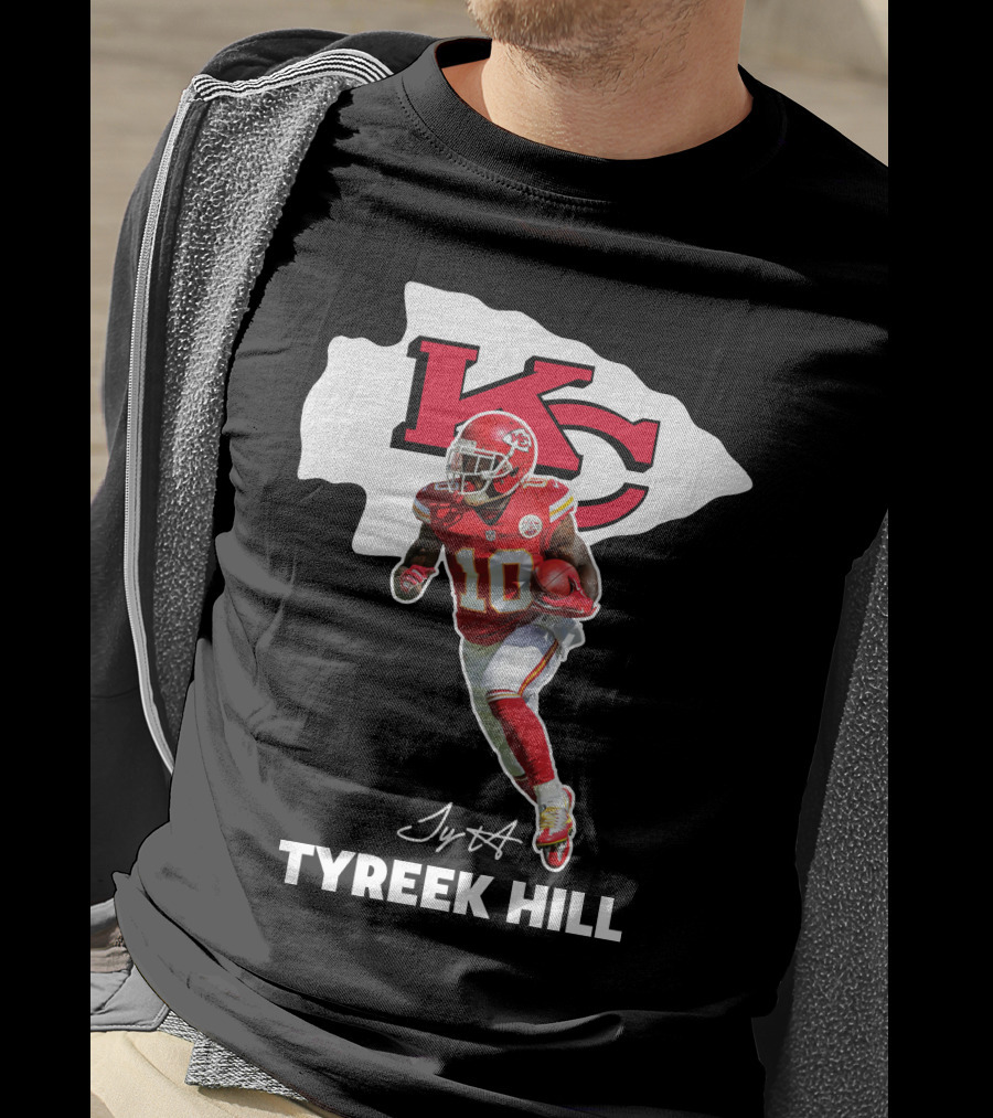 Tyreek Hill KC Football Legend T-Shirt