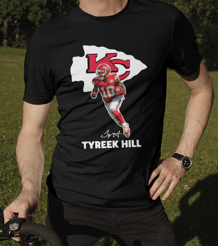Tyreek Hill KC Football Legend T-Shirt