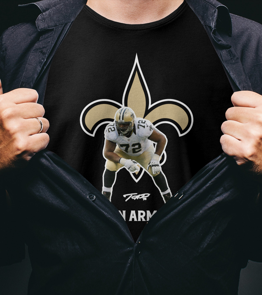 Terron Armstead New Orleans Football T-Shirt
