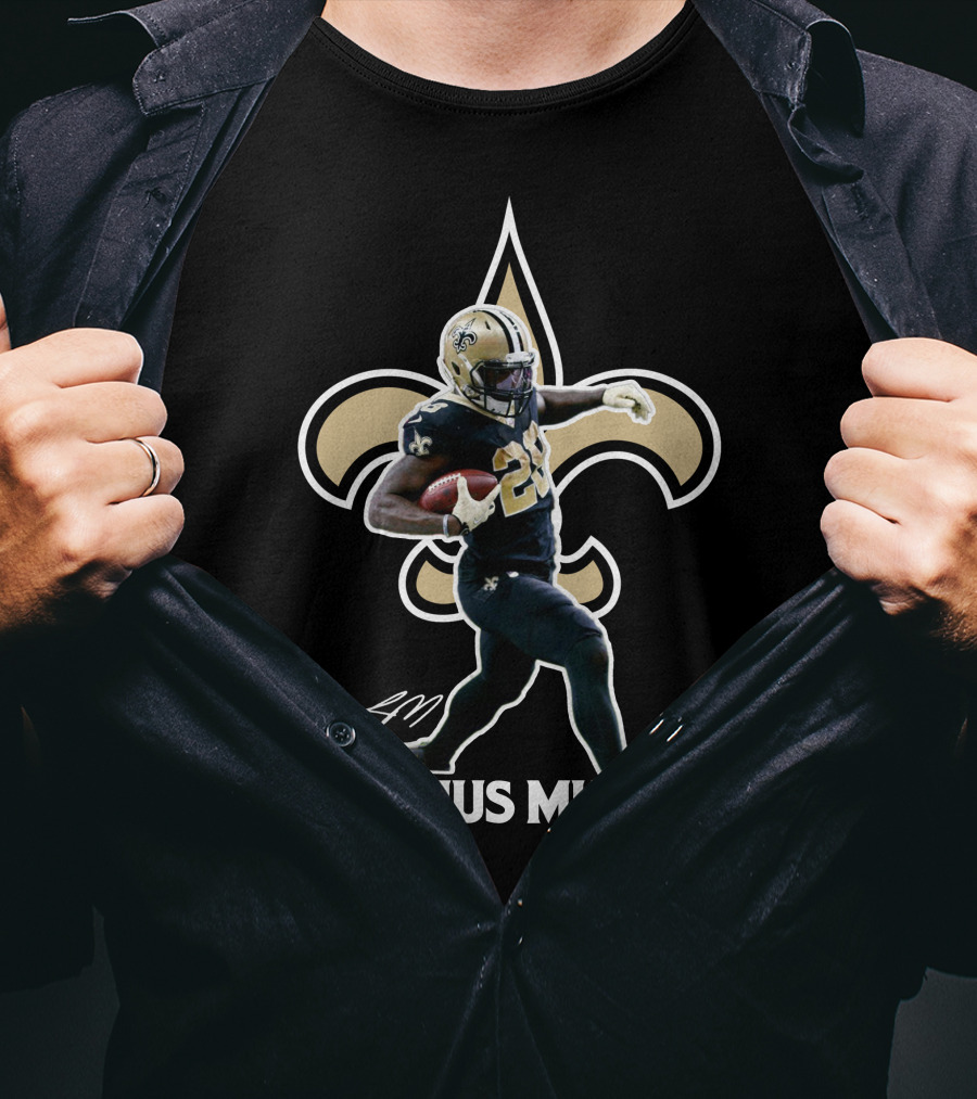 Latavius Murray New Orleans Saints NFL Fleur-de-lis T-Shirt