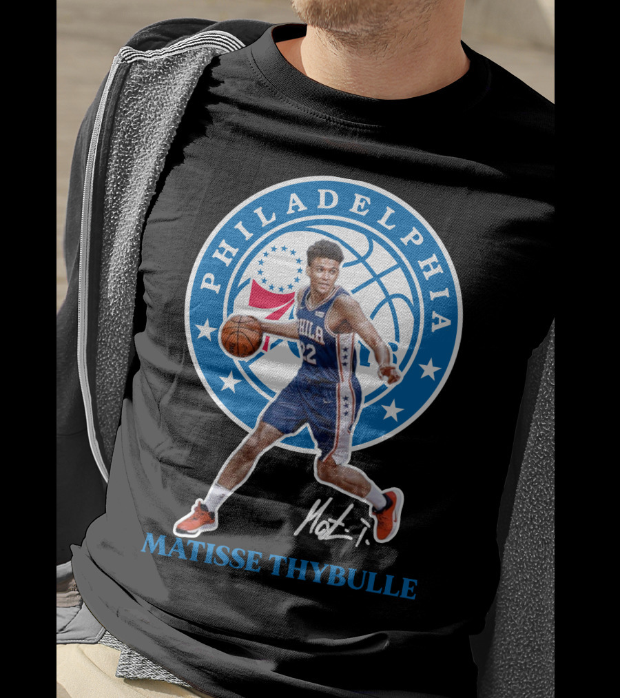 Philadelphia Basketball Matisse Thybulle Edition T-Shirt