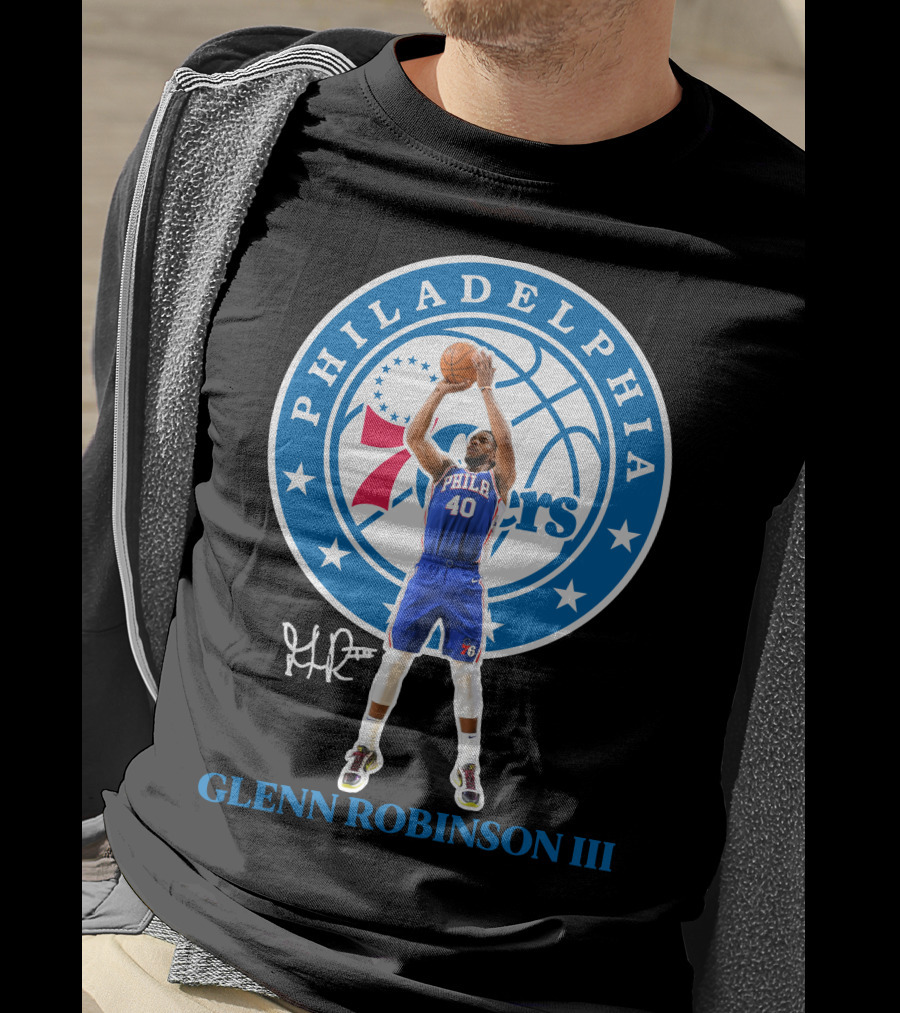 Philadelphia 76ers Glenn Robinson Iii T-Shirt