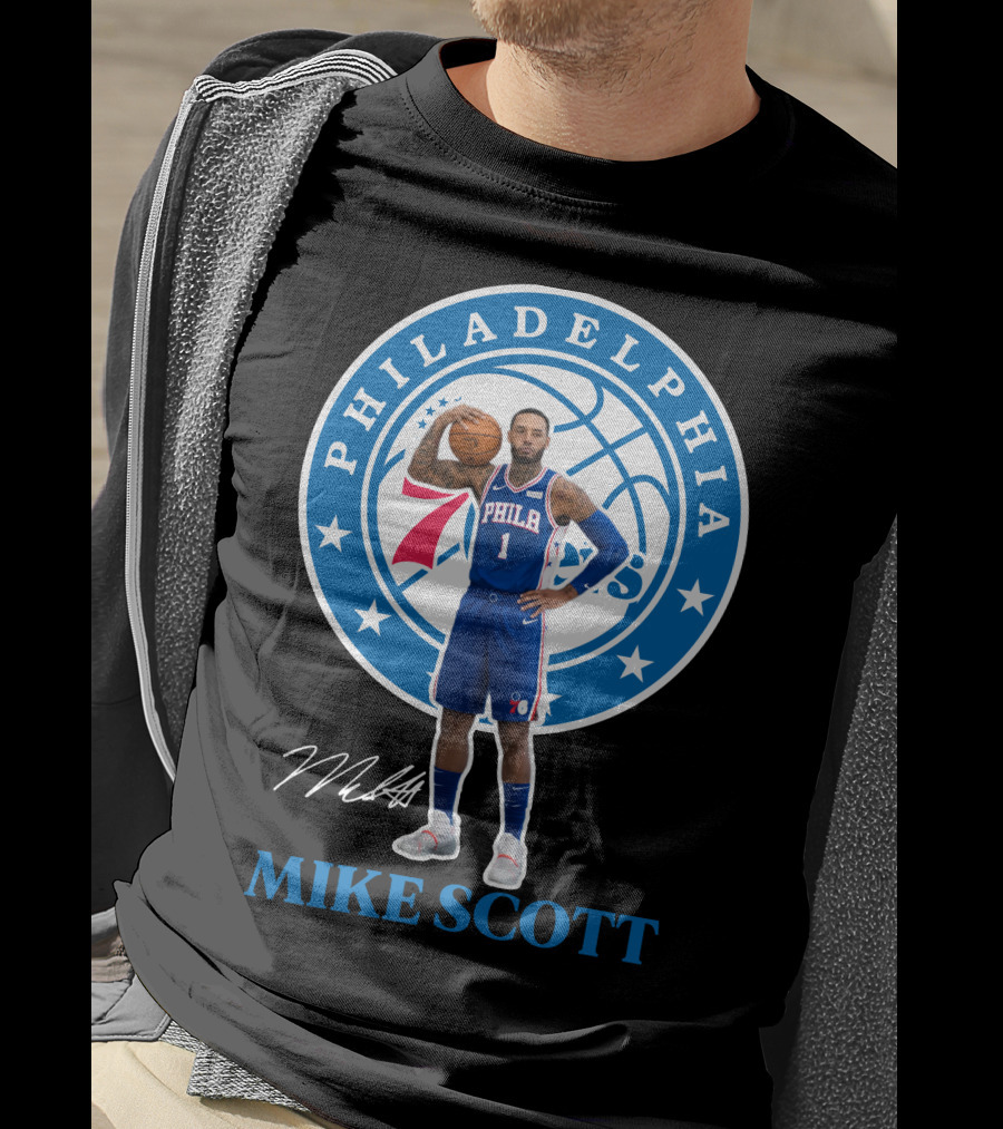 Philadelphia Mike Scott 76Er07 T-Shirt