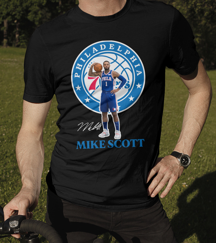 Philadelphia Mike Scott 76Er07 T-Shirt