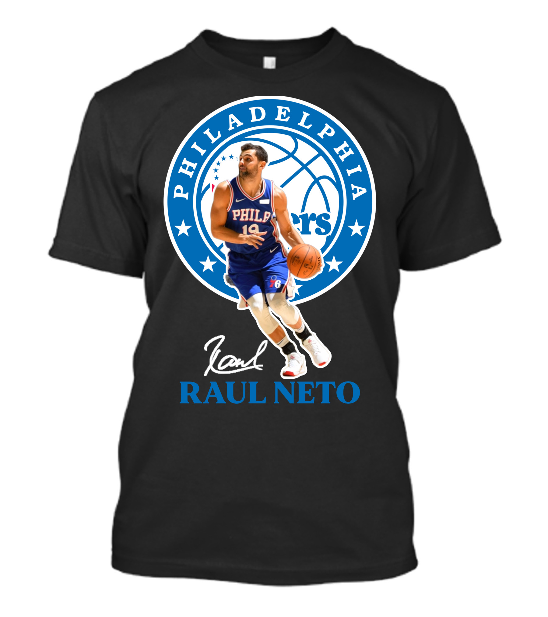 Philadelphia 76ers Raul Neto T-Shirt